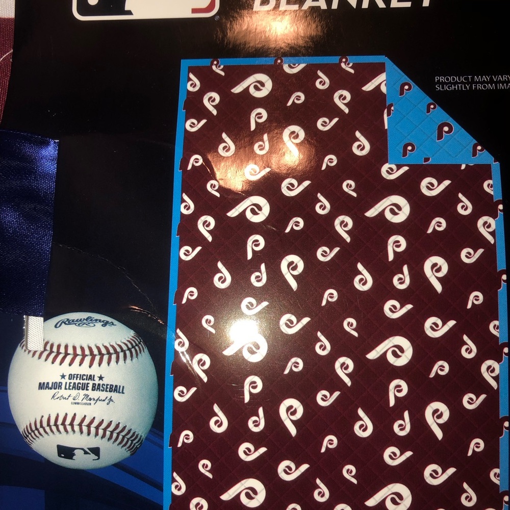 ⚾️ Philadelphia Phillies MLB Quilted Blanket - Reversible   TWIN  ⚾️